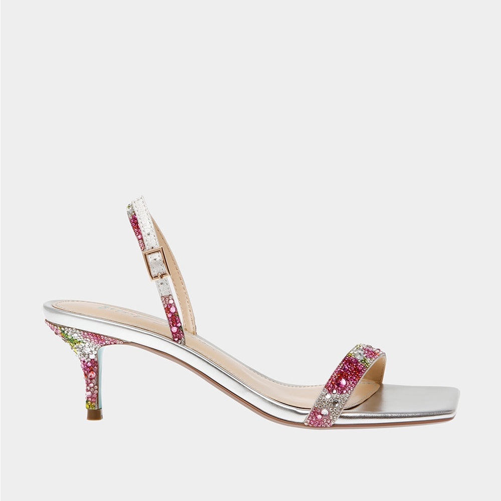 Betsey Johnson Rebel Black/Pink Floral